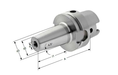 A50.70.14 TEPELNÉ UPÍNAČE 4,5° HSK-A DIN69893