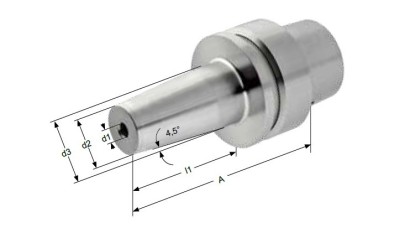 985-E3204A60 TEPELNÉ UPÍNAČE 4,5° HSK-E DIN69893