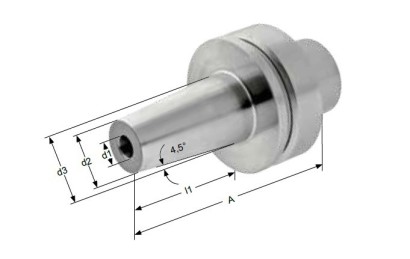 985-F6305A80 TEPELNÉ UPÍNAČE 4,5° HSK-F DIN69893