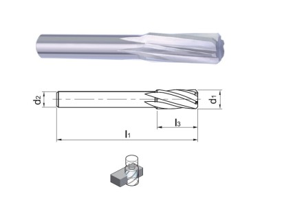 3101H7-0500 YK10F TK výstružníky se spirálovými drážkami H7