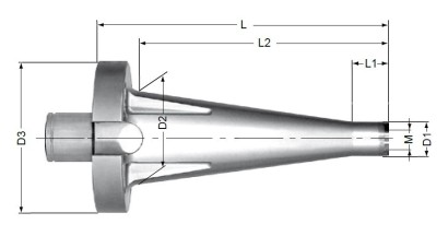 963P-SK5016350 - UPÍNAČE PRO FRÉZY SE ZÁVITEM - DLOUHÉ