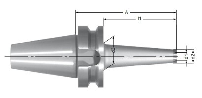963-08100BT - UPÍNAČE PRO FRÉZY SE ZÁVITEM