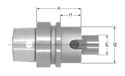 901-E4016 - UPÍNAČ NÁSTRČNÝCH FRÉZ DIN6357 HSK-E