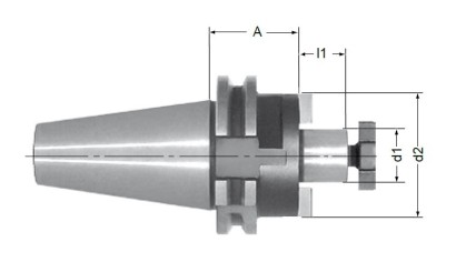 968-SK4032 UPÍNAČ NÁSTRČNÝCH FRÉZ SE ZVĚTŠENÝM PRŮMĚREM