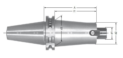 972-SK4022200 - UPÍNAČ NÁSTRČNÝCH FRÉZ  S CHLAZENÍM