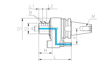 BT50-OAS-20145 Upínače BT50 JIS B6339 pro vrtáky s VBD