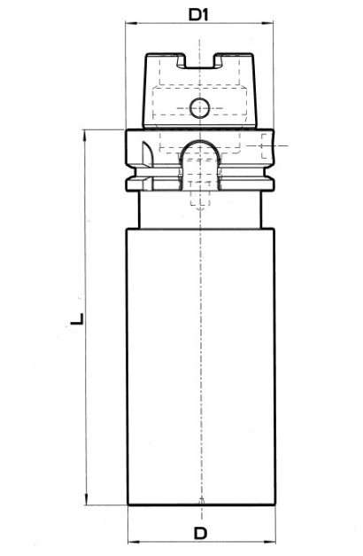 1620.100.H100A - VÝROBNÍ POLOTOVAR HSK-A