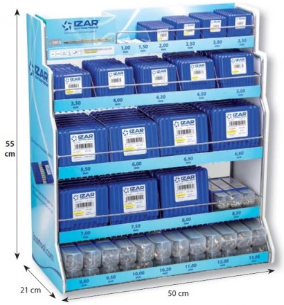 57978 Velká sada vrtáků HSSE 5%Co 135° h8, broušené DIN338N