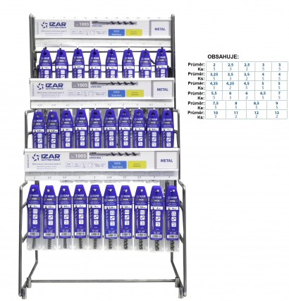22497 Velká sada vrtáků HSSE 5%Co 135° pro vrtačky h8