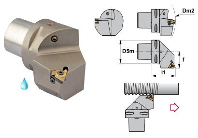 PSC32-SEL22040-16 Vnější levé držáky 90° na destičky EL..