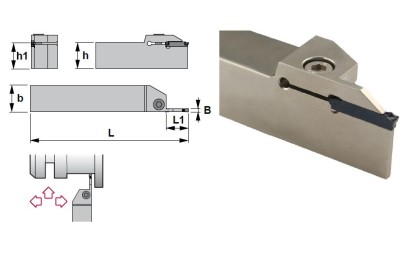 CZDPL2525M03/12 Vnější levé upich/zapich držáky na WD..