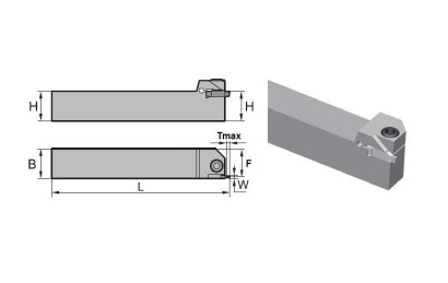 QECD2020L025 Vnější levé upich/zapich držáky na ZTCD..