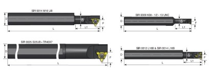 SIL0014L16B Vnitřní levé držáky na IL.. speciální aplikace