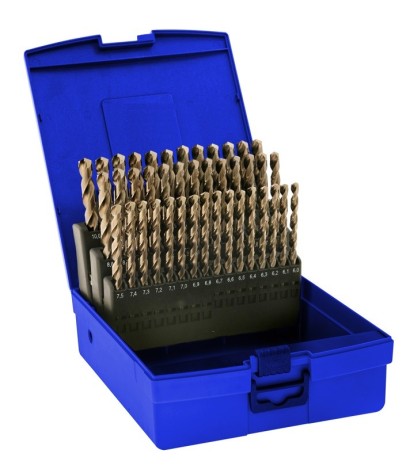 18366 Vrtáky HSSE 5%Co 135° v sadě 41 KS h8