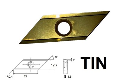 XCET310404ER-TIN - XCET310404ER.. srážecí destičky