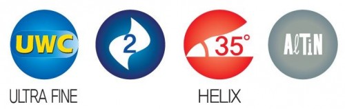 2-BŘITÉ FRÉZY – 35° ŠROUBOVICE - HRC55