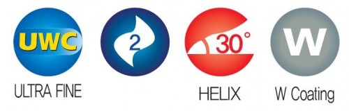 2-BŘITÉ SPECIÁLNÍ FRÉZY DO 55 HRC