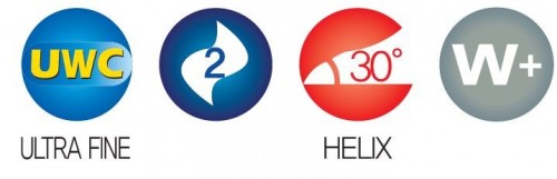 2-břité ROVNÉ MIKROFRÉZY S KRKEM DO 60 HRC