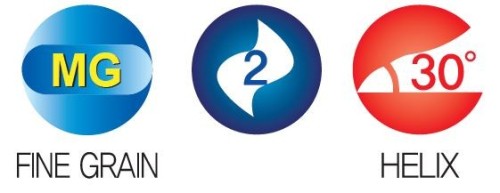 2-BŘITÉ KULOVÉ FRÉZY – PÁJENÝ BŘIT