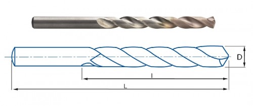 3-5XD VRTÁKY HSSE 5%Co S POVLAKEM - MULTIFUNKČNÍ