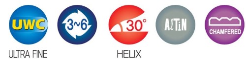 3 – 6 BŘITÉ TK FRÉZY PRO HRUBOVÁNÍ A DOKONČENÍ HRC65