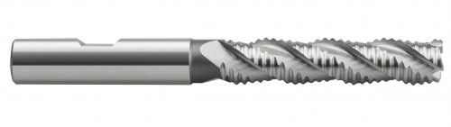 3 BŘITÉ HRUBOVACÍ FRÉZY 40° S WELDONEM - DLOUHÉ HSSE 8% Co