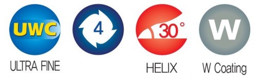 4-BŘITÉ FRÉZY DLOUHÝ KRK DO 55 HRC