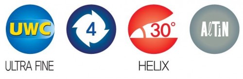 4-BŘITÉ FRÉZY HRC55-EXTRA DLOUHÝ BŘIT