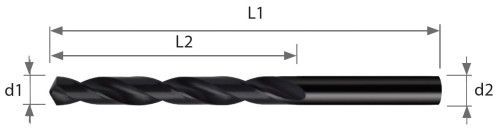 5XD VRTÁKY HSS 118° - h8 DIN338