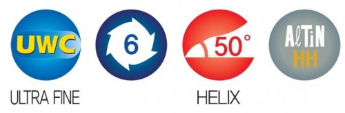 6-BŘITÉ FRÉZY HRC70 – 50° ŠROUBOVICE