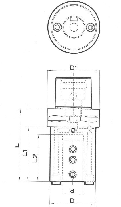 ADAPTÉR PRO VYVRTÁVACÍ NOŽE