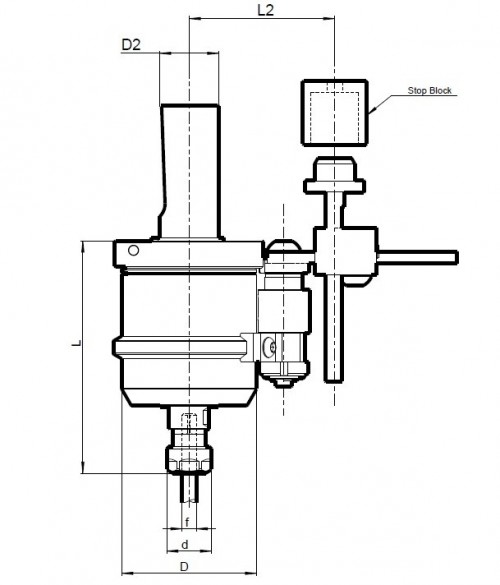 AUTOMATICKÁ REVERZNÍ HLAVA PRO ZÁVITOVÉ UPÍNAČE -  Představuje perfektní řešení pro prodloužení životnosti nástroje při řezání závitů v hromadné výrobě. DIN1835B+E