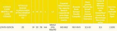 AUTOMATICKÁ REVERZNÍ HLAVA PRO ZÁVITOVÉ UPÍNAČE -  Představuje perfektní řešení pro prodloužení životnosti nástroje při řezání závitů v hromadné výrobě. DIN1835B+E