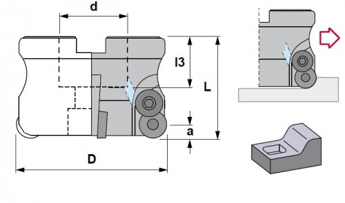 ČELNÍ NÁSTRČNÉ FRÉZY NA KRUHOVÉ DESTIČKY RD.. - KOPÍROVACÍ FRÉZY - S CHLAZENÍM