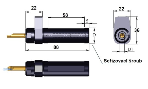 CIM rychloupínací držáky mikronožíků