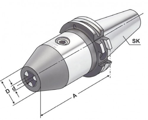 CNC VRTAČKOVÉ SKLÍČIDLO PRAVÉ-LEVÉ OTÁČKY
