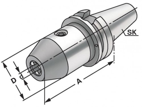 CNC VRTAČKOVÉ SKLÍČIDLO PRAVÉ-LEVÉ OTÁČKY
