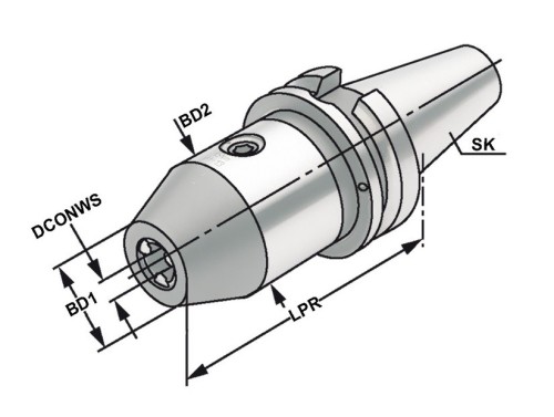 CNC VRTAČKOVÉ SKLÍČIDLO PRAVÉ-LEVÉ OTÁČKY AD/B
