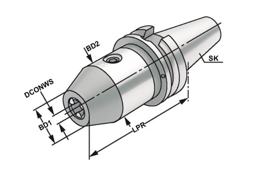 CNC VRTAČKOVÉ SKLÍČIDLO PRAVÉ-LEVÉ OTÁČKY AD/B