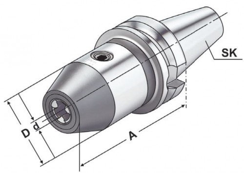 CNC VRTAČKOVÉ SKLÍČIDLO PRAVÉ-LEVÉ OTÁČKY