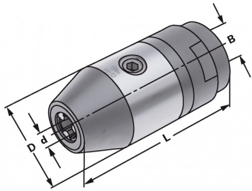 CNC VRTAČKOVÉ SKLÍČIDLO PRO VRTACÍ ADAPTÉRY DIN238