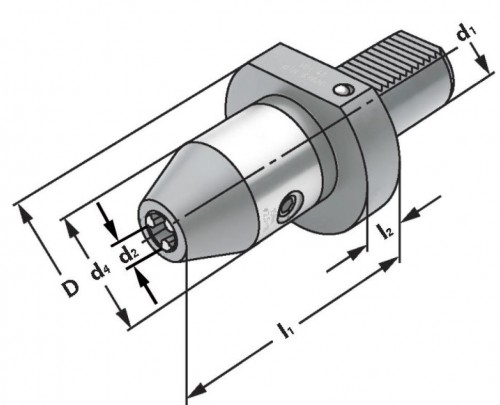 CNC VRTAČKOVÉ SKLÍČIDLO S CENTRÁLNÍM CHLAZENÍM