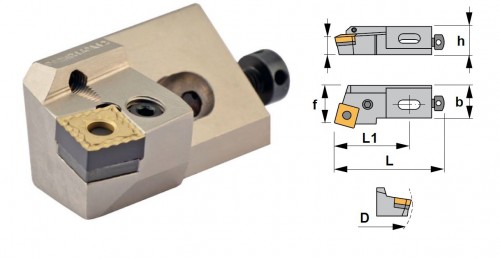 Cartridge PSRNR 75° na destičky SNMG/SNMA/SNMM/SNMX bez CHLAZENÍ - PRAVÉ PROVEDENÍ