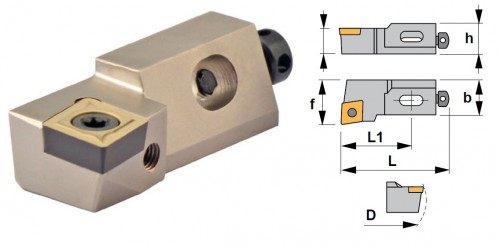 Cartridge SCLCR 95° na destičky CCMT/CCGT/CCGX s CHLAZENÍM - PRAVÉ PROVEDENÍ