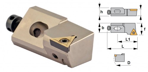 Cartridge STGCL 90° na destičky TCMT/TCGT/TCGX bez CHLAZENÍ - LEVÉ PROVEDENÍ