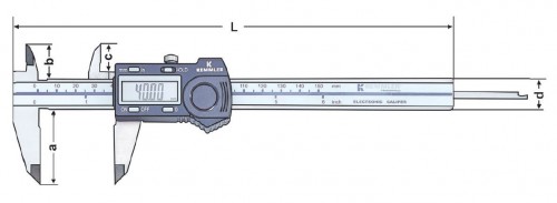 DIGITÁLNÍ POSUVNÉ MĚŘÍTKO