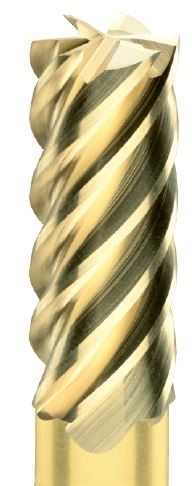 DOKONČOVACÍ 6-BŘITÉ FRÉZY pro obrábění hliníku, mědi a neželezných materiálů - 45°