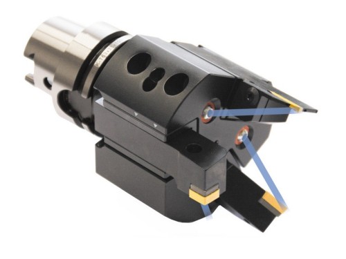 DRŽÁK PRO 3 NOŽE HSK-T ISO12164-3 S CHLAZENÍM