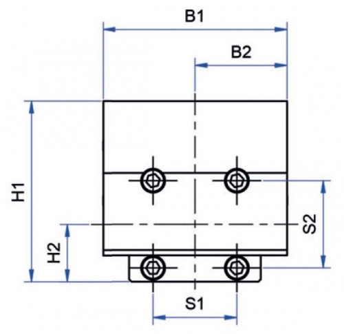 DRŽÁK PRO VÁLCOVÉ STOPKY