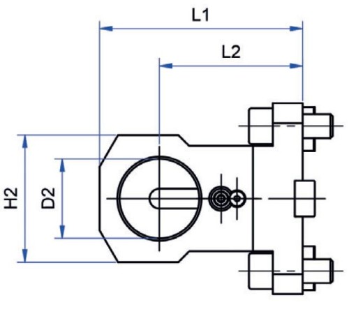 DRŽÁK PRO VÁLCOVÉ STOPKY